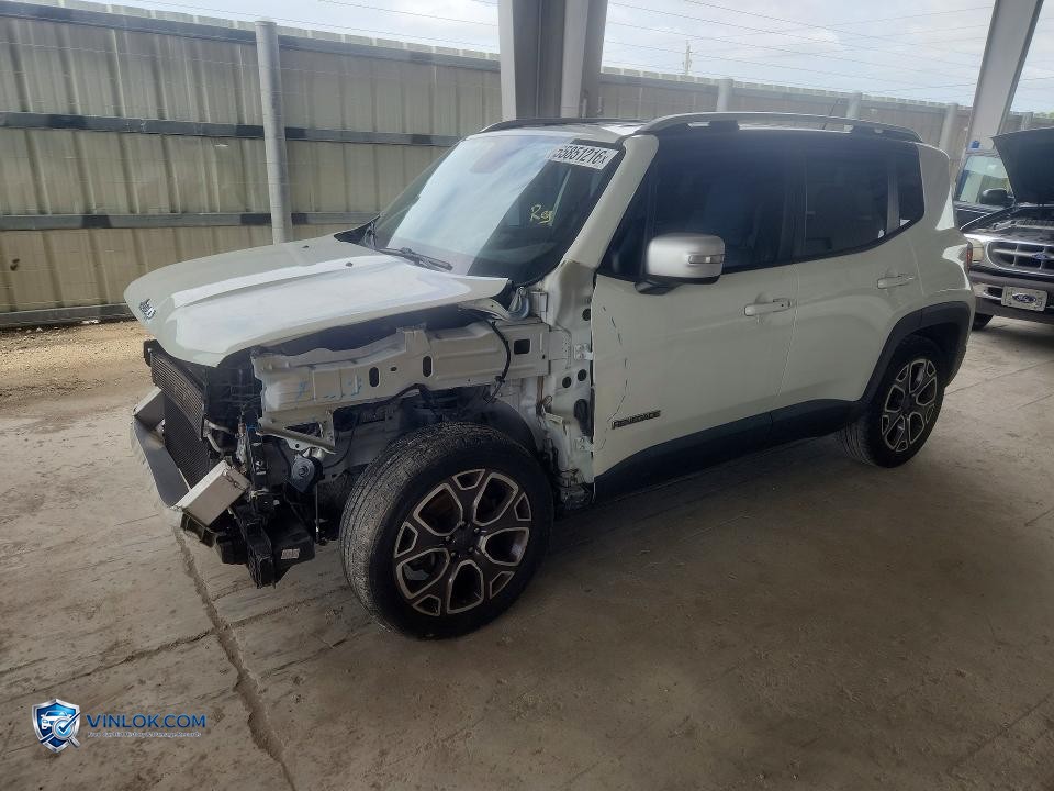 2016 JEEP RENEGADE LIMITED – Lot 55851216 auction photo