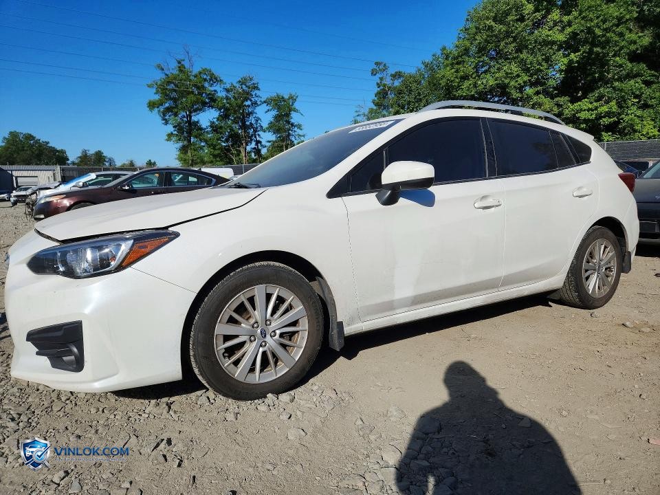 2018 SUBARU IMPREZA PREMIUM – Lot 55852956 auction photo