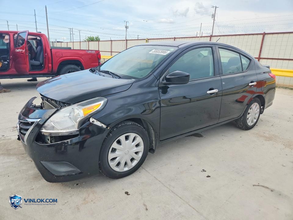 2019 NISSAN VERSA SV – Lot 55853986 auction photo
