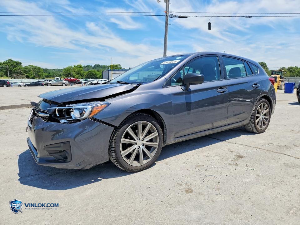 2019 SUBARU IMPREZA – Lot 55854936 auction photo