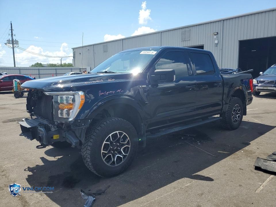 2021 FORD F150 SUPERCREW – Lot 55856626 auction photo