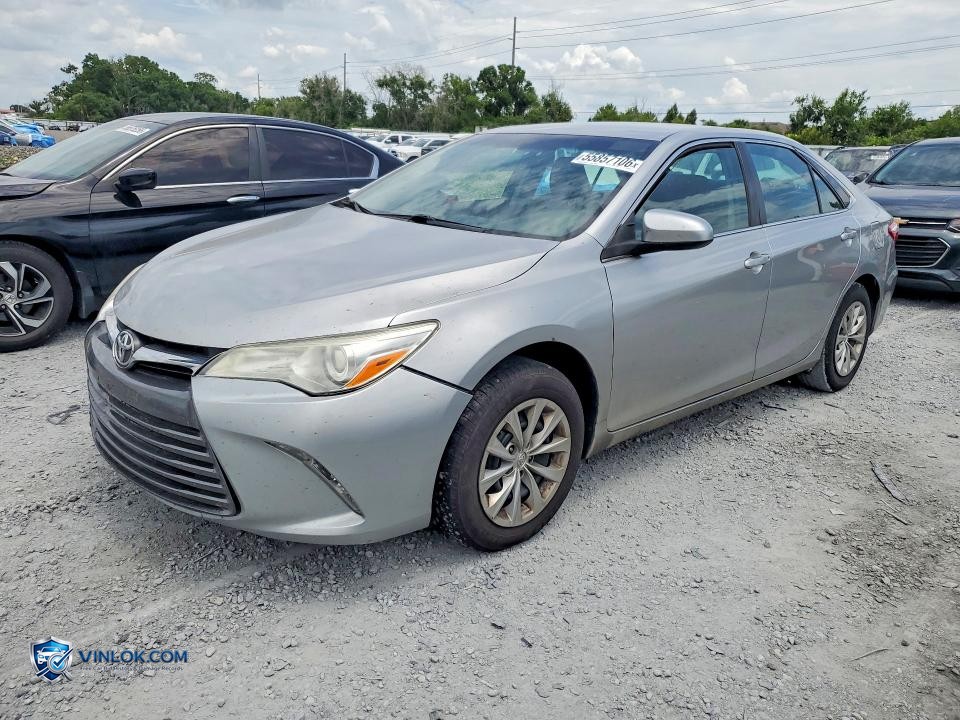 2016 TOYOTA CAMRY LE – Lot 55857106 auction photo