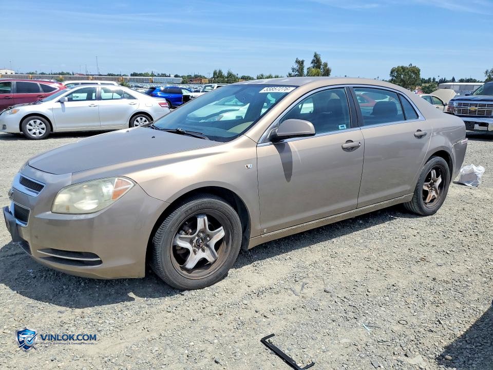 2008 CHEVROLET MALIBU 1LT – Lot 55857276 auction photo