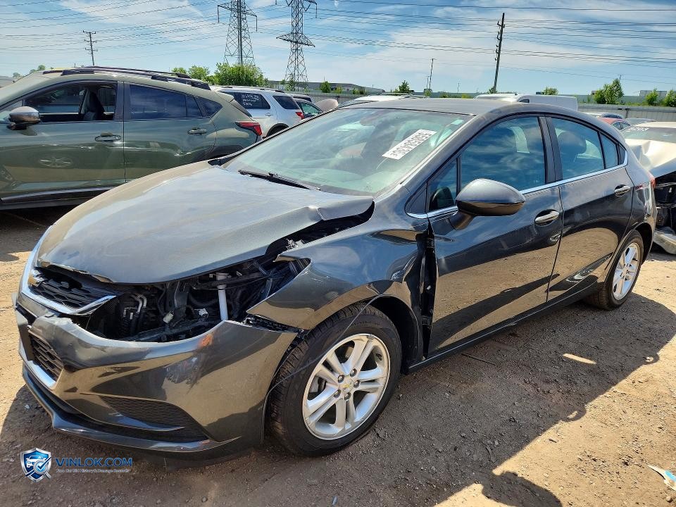 2017 CHEVROLET CRUZE LT – Lot 55858436 auction photo