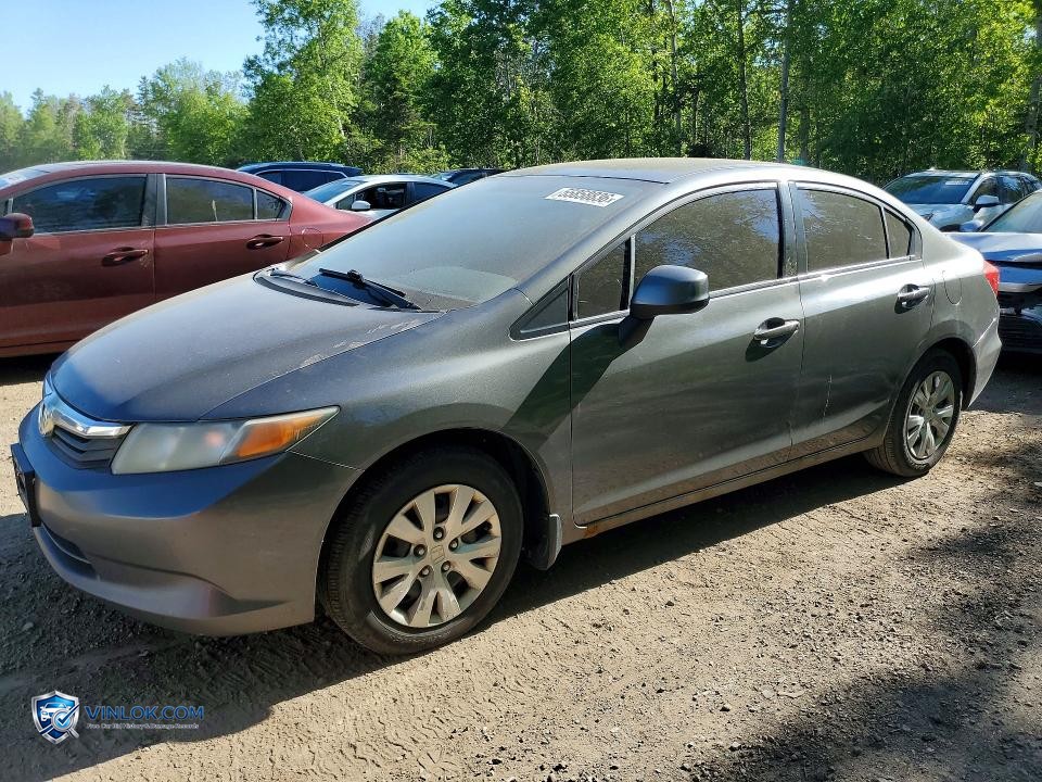 2012 HONDA CIVIC LX – Lot 55858836 auction photo