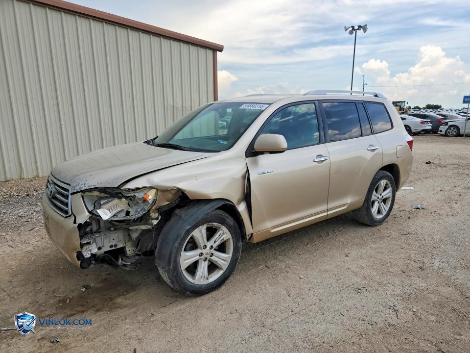 2008 TOYOTA HIGHLANDER LIMITED – Lot 55860316 auction photo