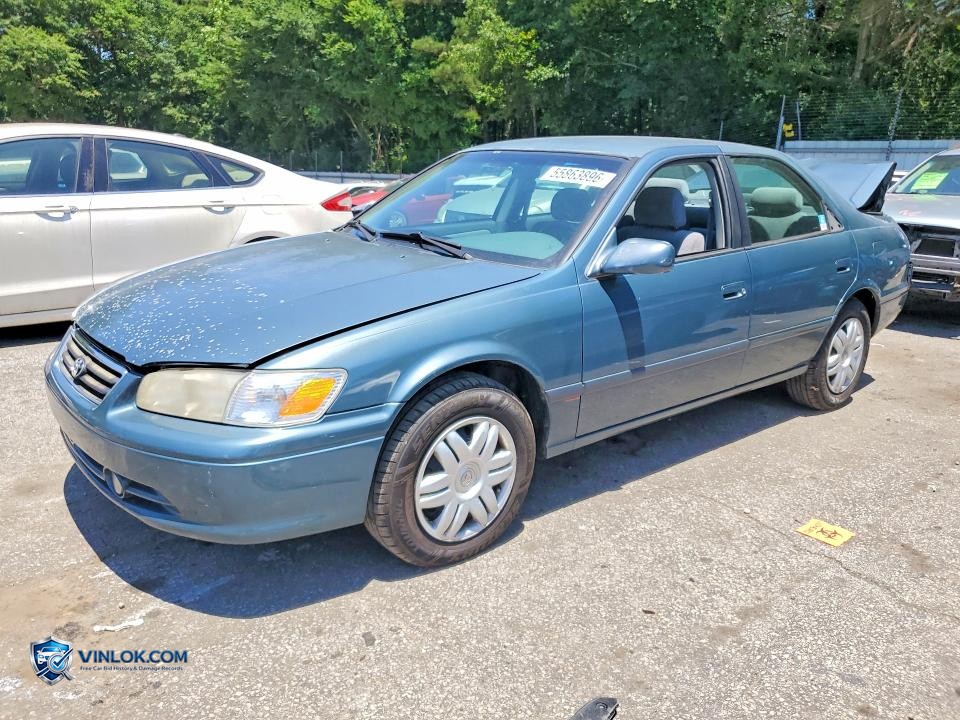 2000 TOYOTA CAMRY LE – Lot 55863896 auction photo