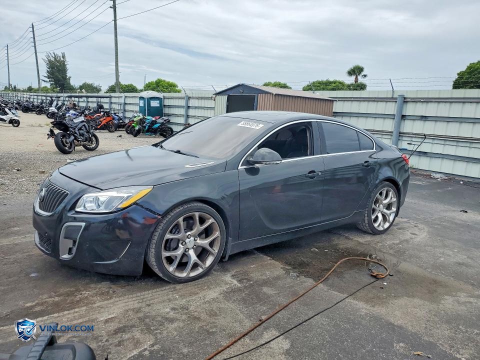 2012 BUICK REGAL GS – Lot 55864976 auction photo