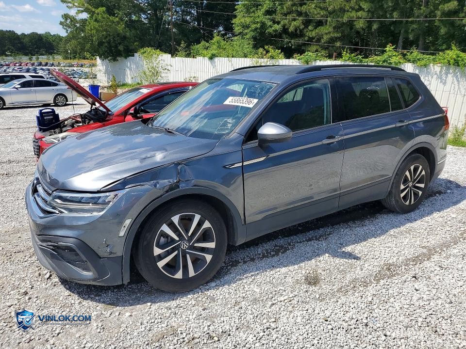 2024 VOLKSWAGEN TIGUAN S – Lot 55865396 auction photo