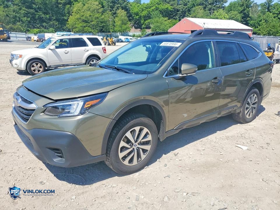 2020 SUBARU OUTBACK PREMIUM – Lot 55870996 auction photo