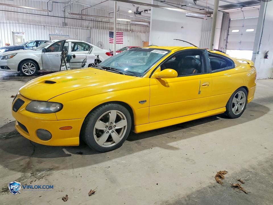 2005 PONTIAC GTO – Lot 55872206 auction photo
