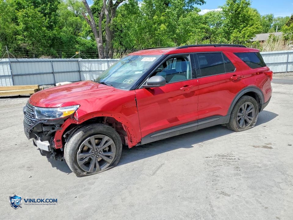 2021 FORD EXPLORER XLT – Lot 55872526 auction photo