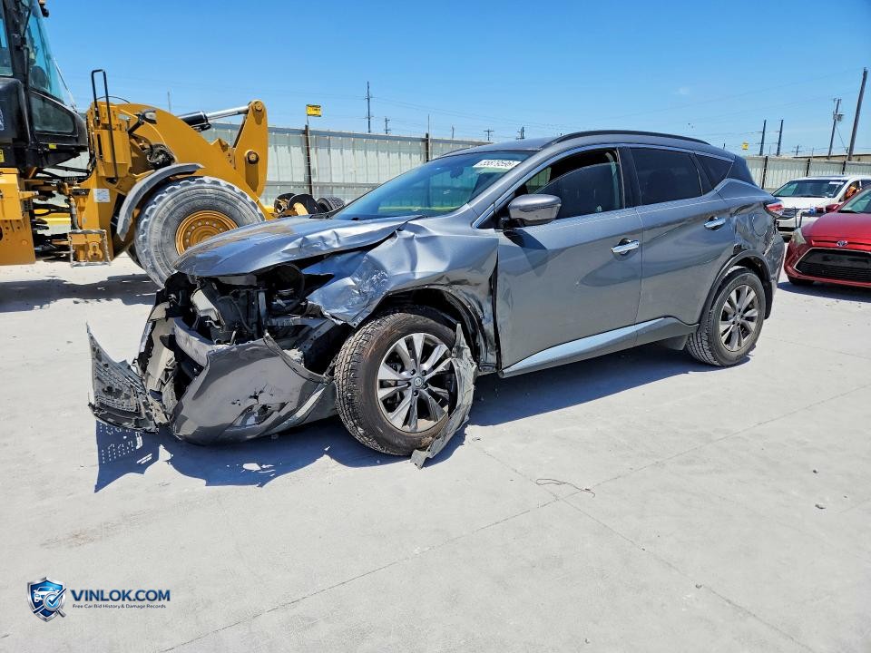 2017 NISSAN MURANO SV – Lot 55879596 auction photo