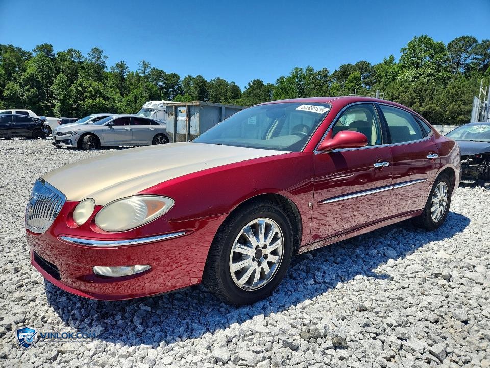 2009 BUICK LACROSSE CXL – Lot 55880106 auction photo