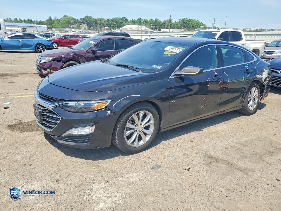 2020 CHEVROLET MALIBU LT – Lot 55884116 auction photo