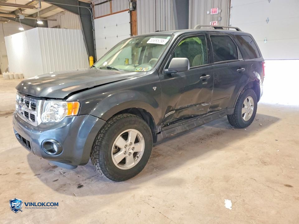 2008 FORD ESCAPE XLT – Lot 55885096 auction photo