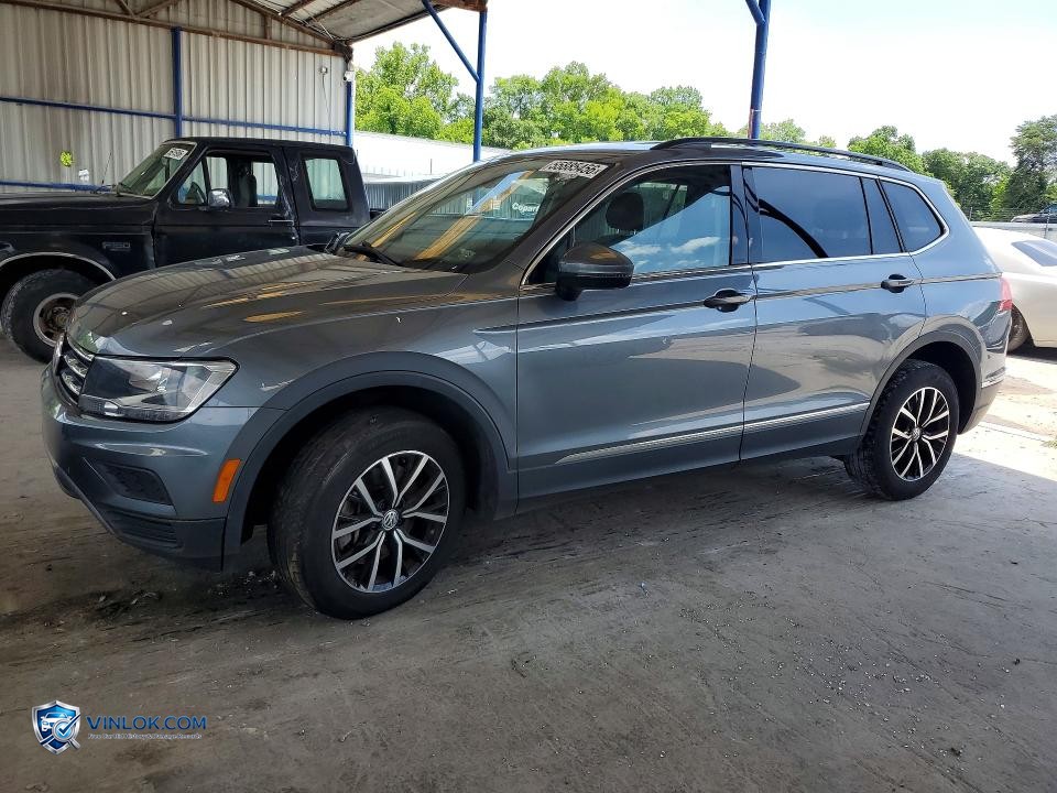 2021 VOLKSWAGEN TIGUAN SE – Lot 55885456 auction photo