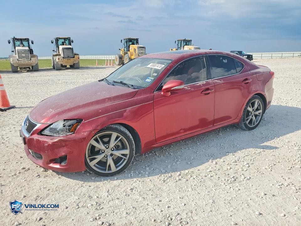 2010 LEXUS IS 250 – Lot 55887476 auction photo