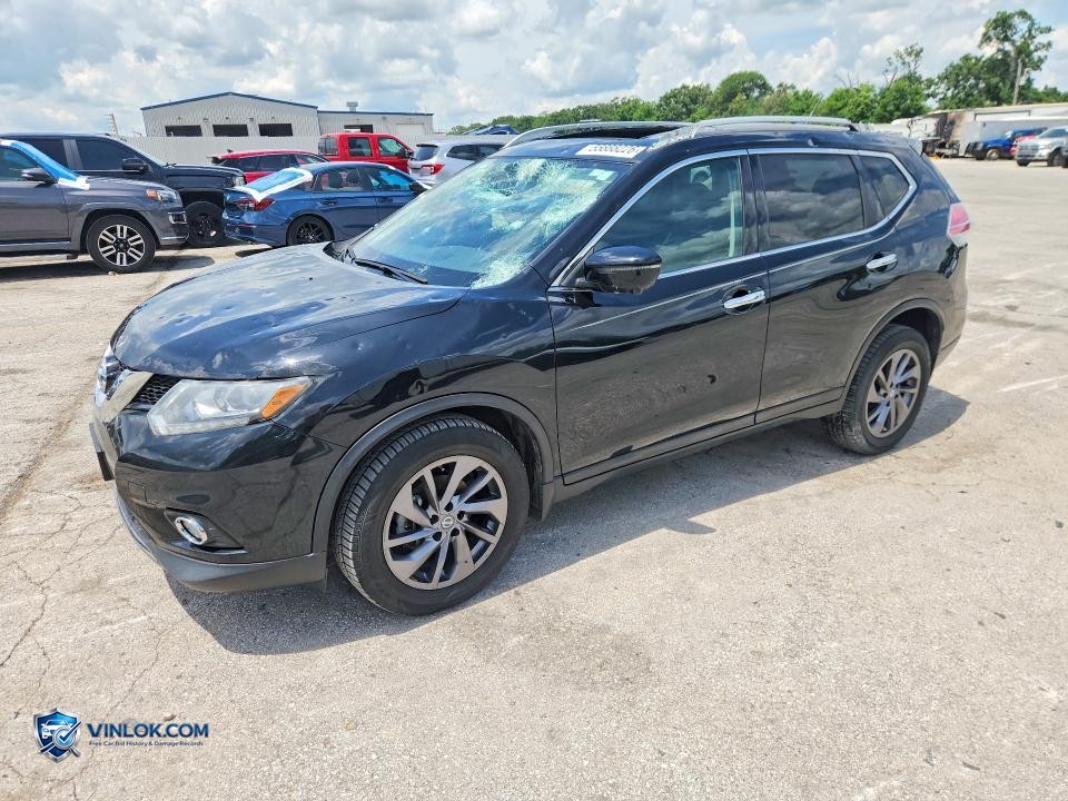 2016 NISSAN ROGUE SL – Lot 55888226 auction photo