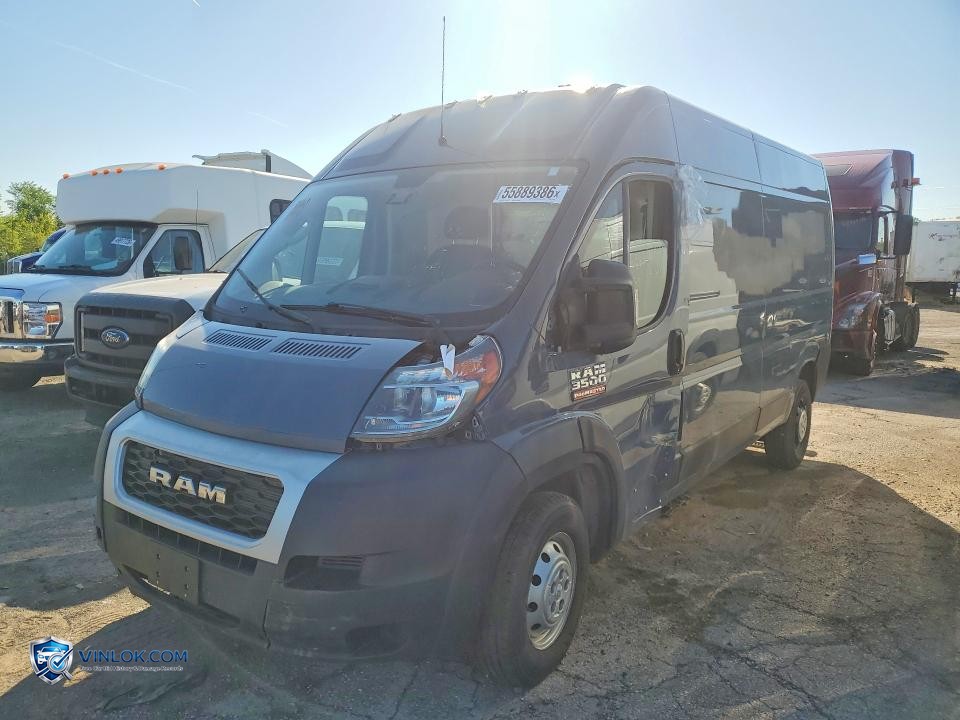 2019 RAM PROMASTER 2500 2500 HIGH – Lot 55889386 auction photo
