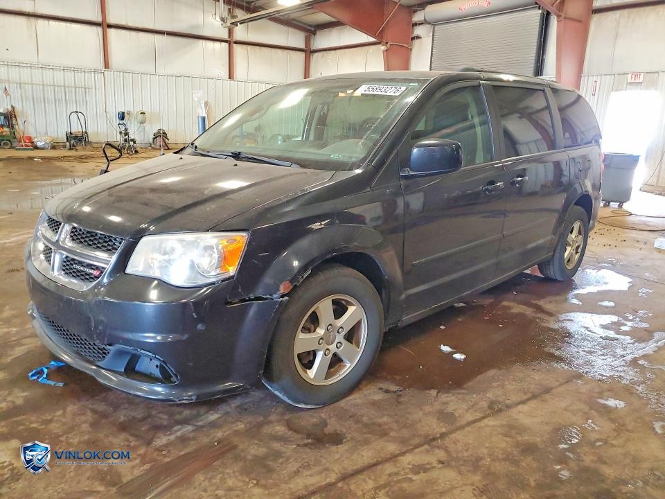 2013 DODGE GRAND CARAVAN SXT – Lot 55893276 auction photo