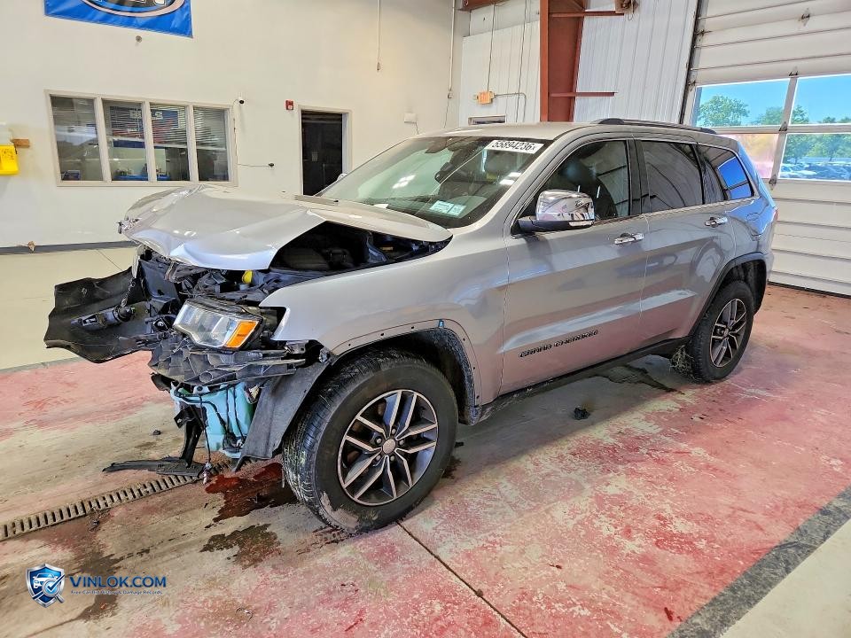 2018 JEEP GRAND CHEROKEE LIMITED – Lot 55894236 auction photo