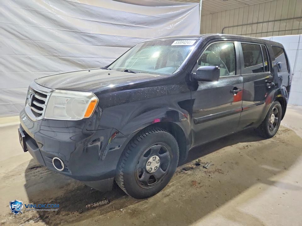 2015 HONDA PILOT SE – Lot 55894246 auction photo