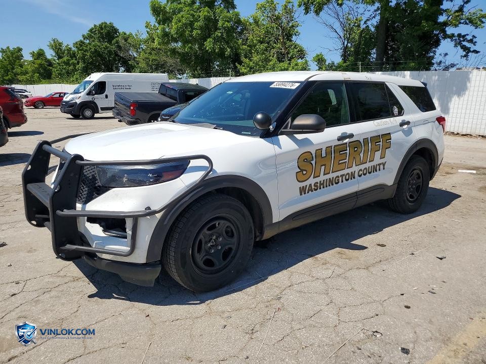 2020 FORD EXPLORER POLICE INTERCEPTOR – Lot 55894276 auction photo