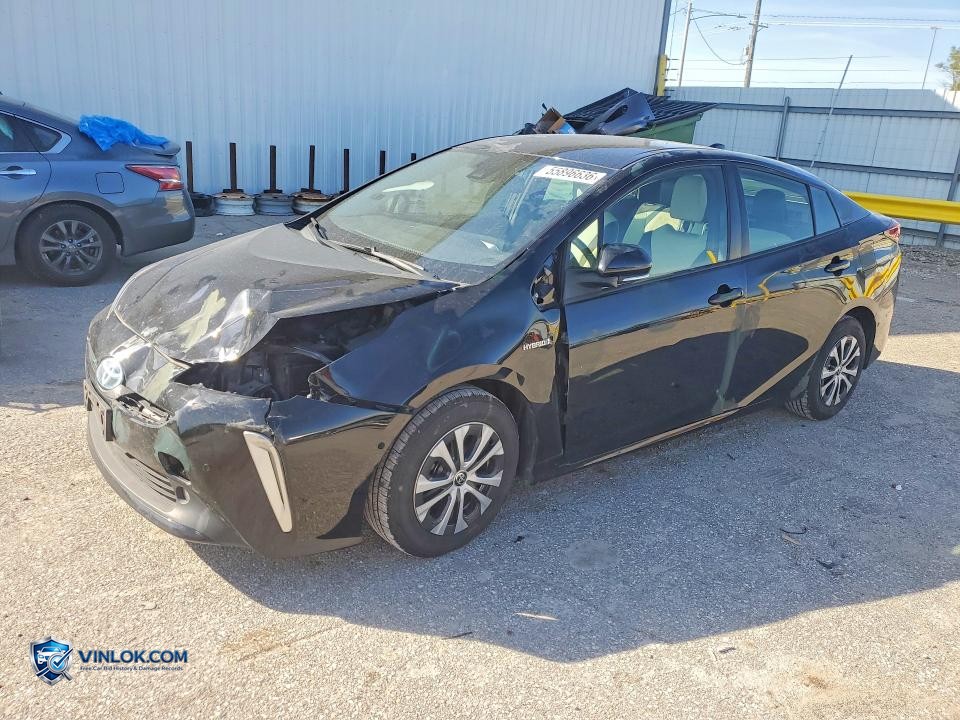 2021 TOYOTA PRIUS XLE AWD-E – Lot 55896636 auction photo