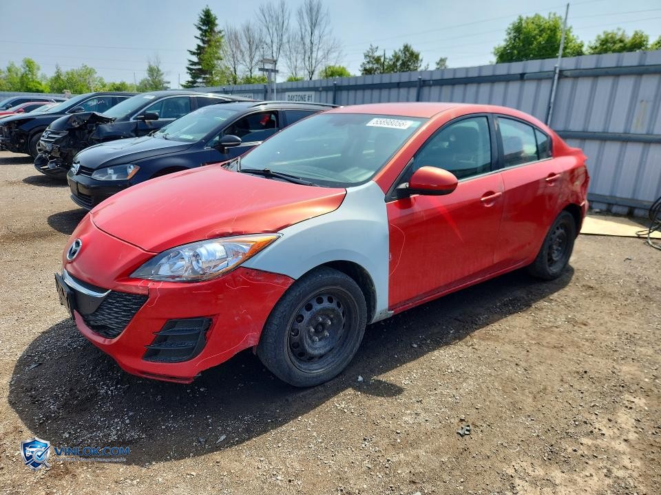 2010 MAZDA 3 I – Lot 55898056 auction photo