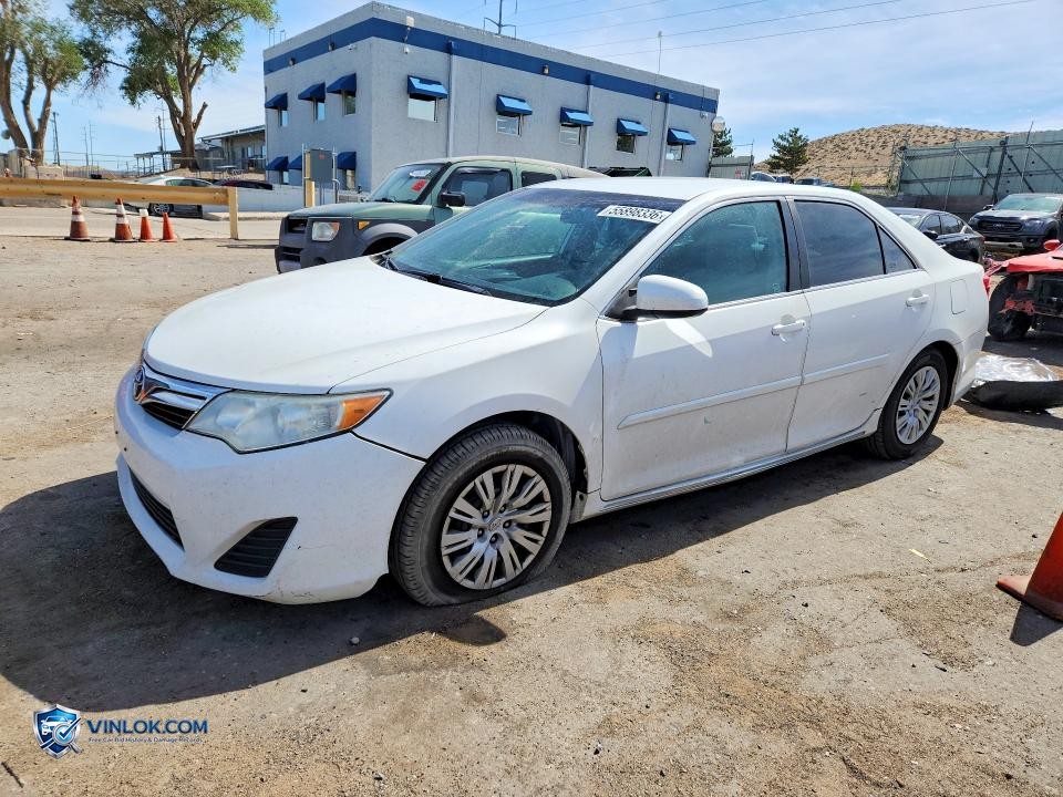 2012 TOYOTA CAMRY LE – Lot 55898336 auction photo