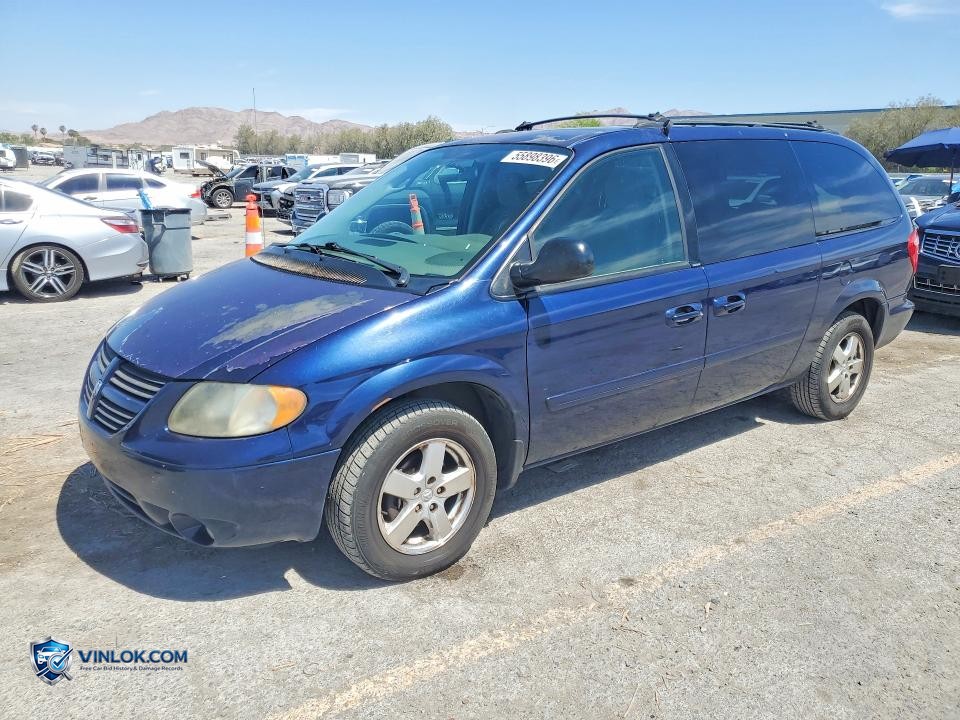 2005 DODGE GRAND CARAVAN SXT – Lot 55898396 auction photo