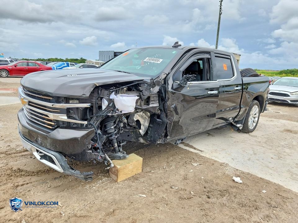 2021 CHEVROLET SILVERADO K1500 HIGH COUNTRY – Lot 55898806 auction photo