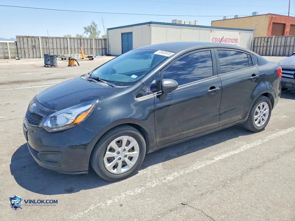 2013 KIA RIO LX – Lot 55900976 auction photo