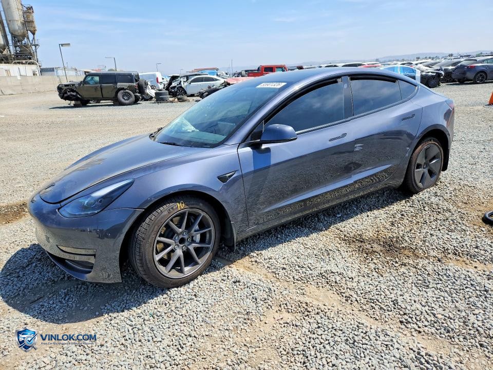 2023 TESLA MODEL 3 – Lot 55901326 auction photo