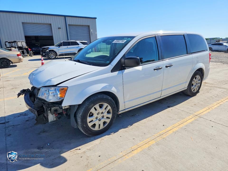 2019 DODGE GRAND CARAVAN SE – Lot 55902766 auction photo