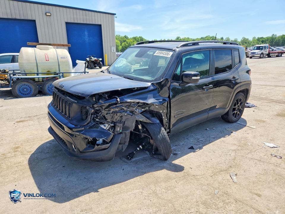 2019 JEEP RENEGADE LATITUDE – Lot 55904556 auction photo