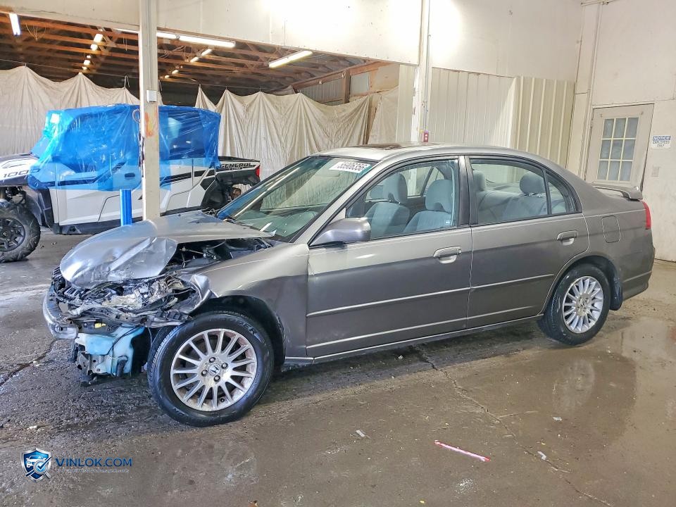2005 HONDA CIVIC EX – Lot 55906356 auction photo
