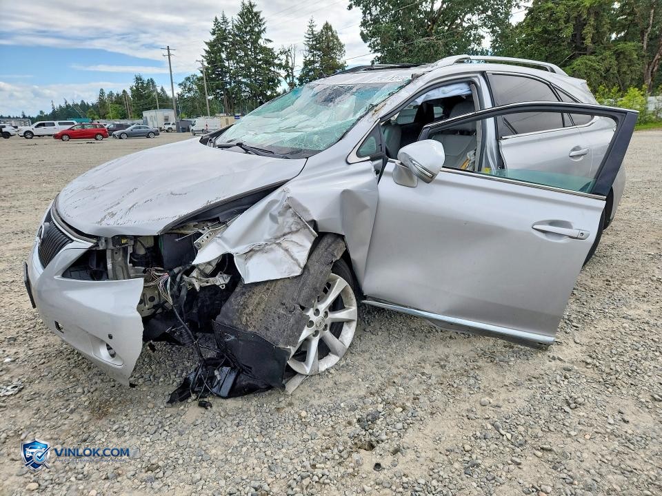 2010 LEXUS RX 350 – Lot 55912096 auction photo