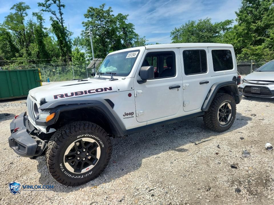 2020 JEEP WRANGLER UNLIMITED RUBICON – Lot 55912946 auction photo