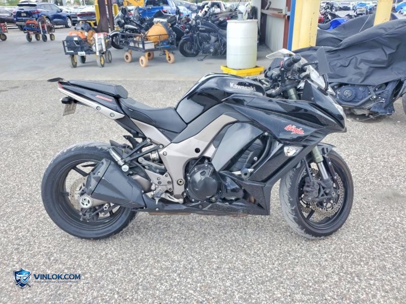 2011 KAWASAKI ZX1000 G – Lot 55912976 auction photo
