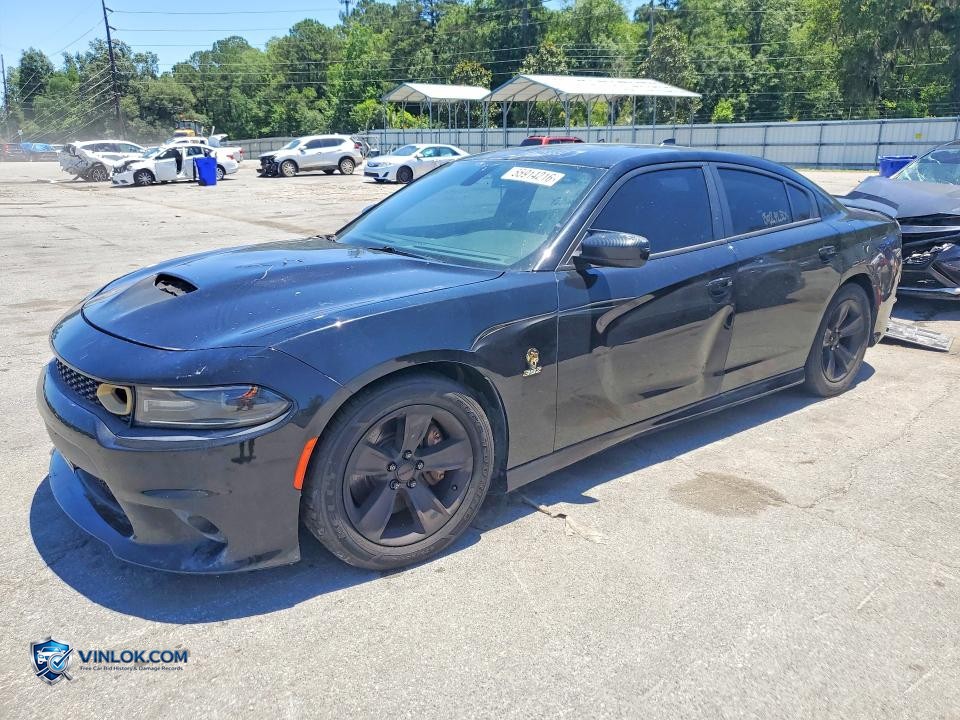 2018 DODGE CHARGER R – Lot 55914216 auction photo