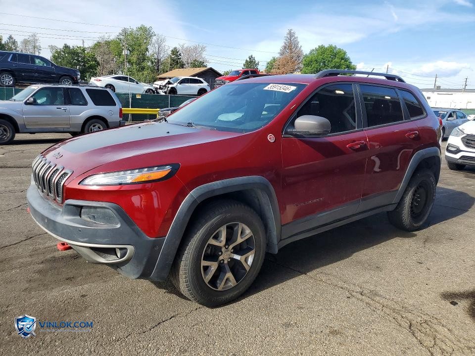 2014 JEEP CHEROKEE TRAILHAWK – Lot 55915346 auction photo