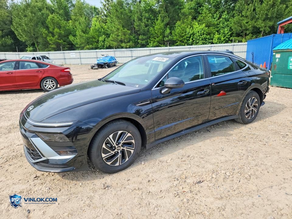 2026 HYUNDAI SONATA HYBRID BLUE – Lot 55915736 auction photo