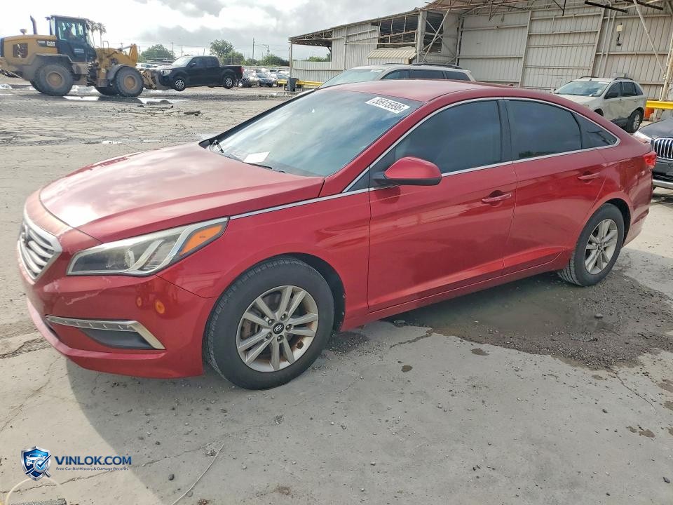 2015 HYUNDAI SONATA SE – Lot 55915996 auction photo