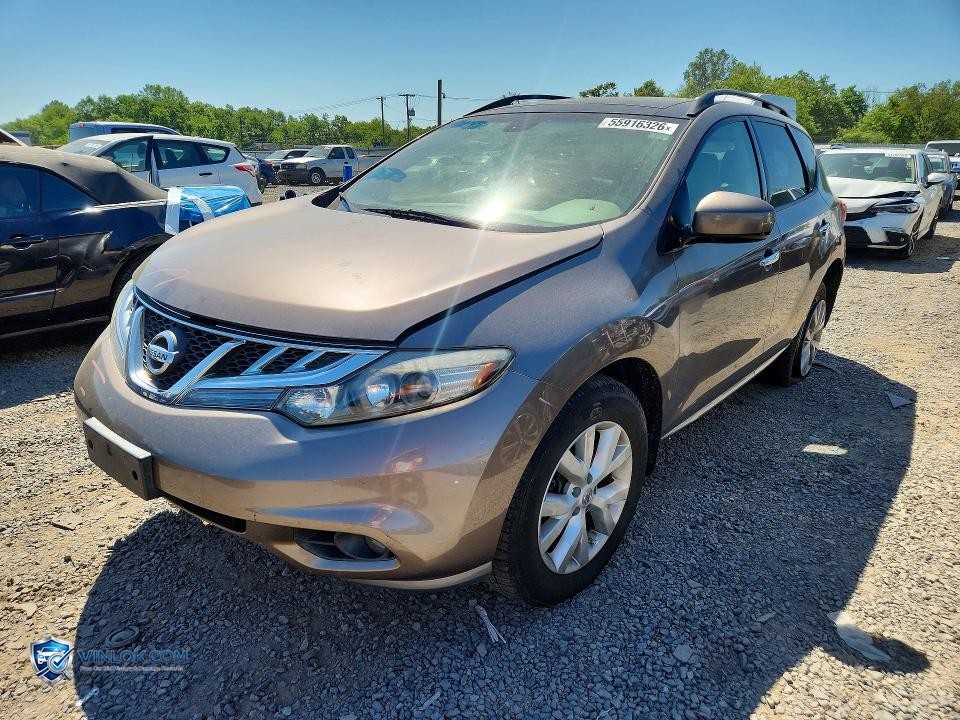 2013 NISSAN MURANO S – Lot 55916326 auction photo