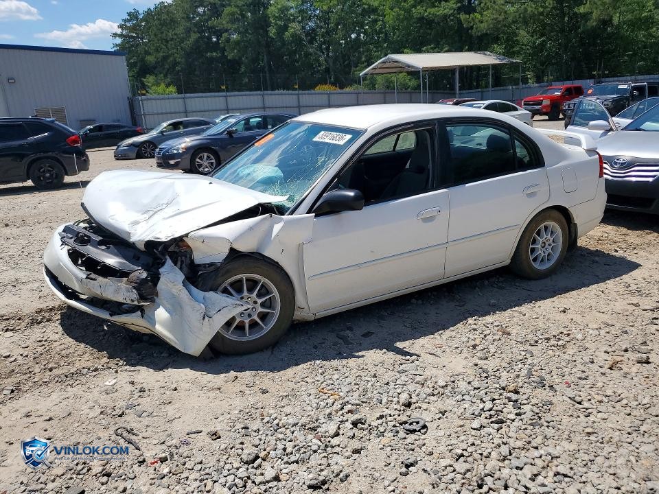2003 HONDA CIVIC LX – Lot 55916836 auction photo