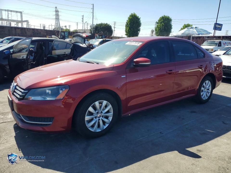 2015 VOLKSWAGEN PASSAT S – Lot 55917576 auction photo