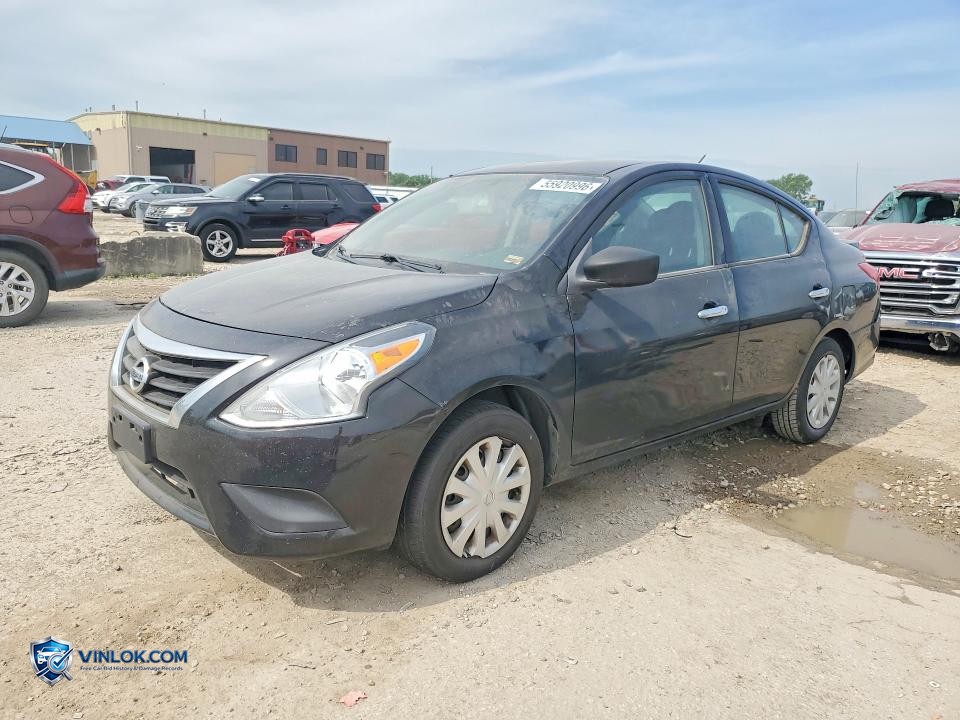 2017 NISSAN VERSA 1.6 SV – Lot 55920996 auction photo