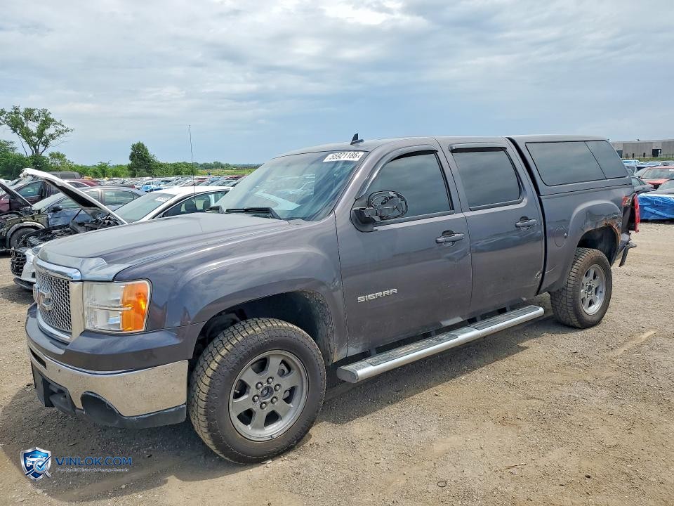 2010 GMC SIERRA K1500 SLT – Lot 55921186 auction photo